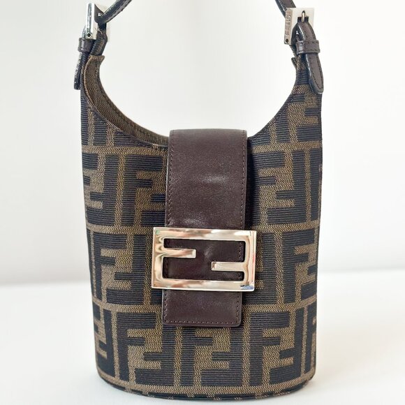 Fendi Mini Zucca Canvas Bag - Picture 1 of 14